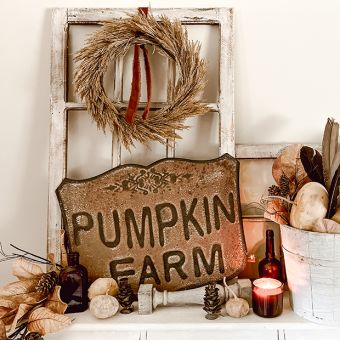 Pumpkin Farm Sign