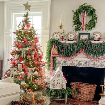 Real Touch Draping Cedar Garland