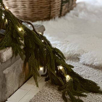 Real Touch Pine Garland