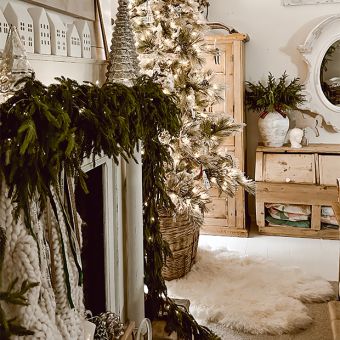 Real Touch Pine Garland