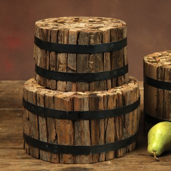 Reclaimed Wood Bundle Set of 2