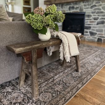 Reclaimed Wood Rustic Farmhouse Bench