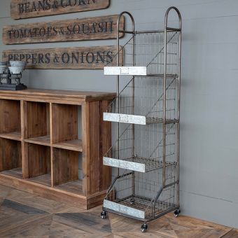 Rolling Utility Rack