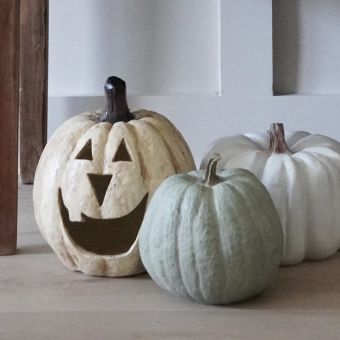Rustic Big Mouth Jack O Lantern