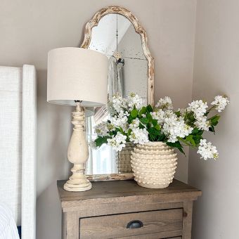 Rustic Chic Farmhouse Table Lamp