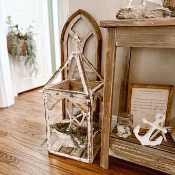Rustic Church Lantern