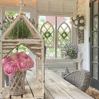 Rustic Church Lantern