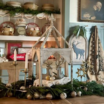 Rustic Church Lantern