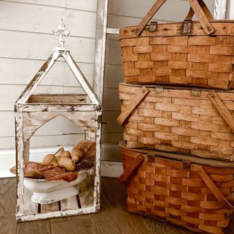 Rustic Church Lantern