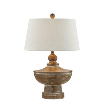 Rustic Compote Base Table Lamp