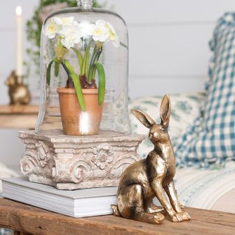 Sitting Bunny Statue