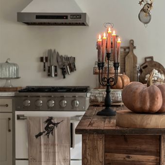 Sleek Traditional 5 Arm Candelabra