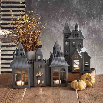 Spooky Halloween House Luminary