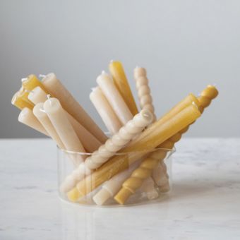 Unscented Taper Candles