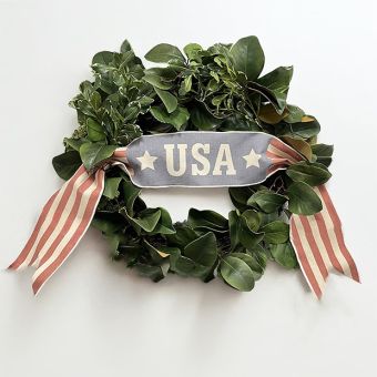 USA Wreath Sash