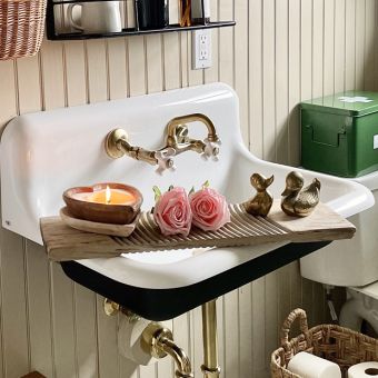 Vintage Decorative Washboard Panel