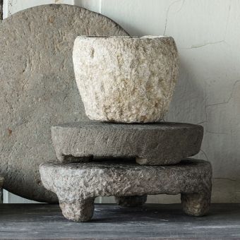 Vintage Stone Bread Board
