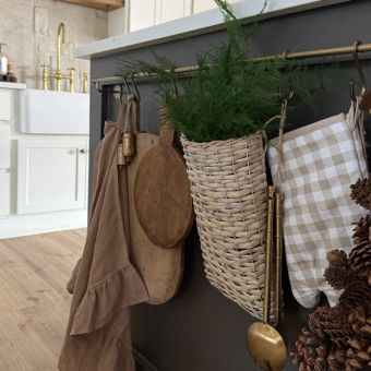 Willow Wicker Hanging Basket