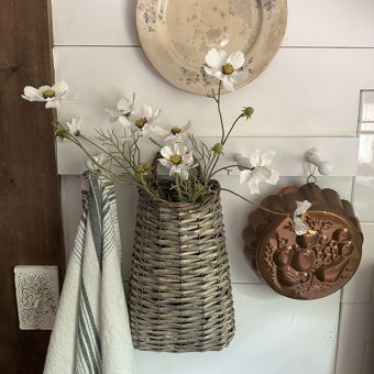 Willow Wicker Hanging Basket