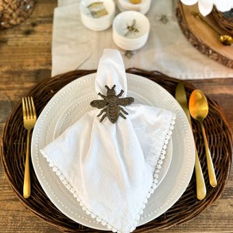 Woven Willow Oval Placemat