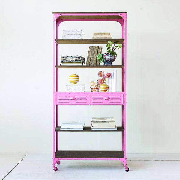 pink-metal-and-wood-5-tier-