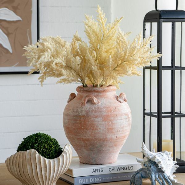 Textured Terracotta Amphora Vase | Antique Farmhouse
