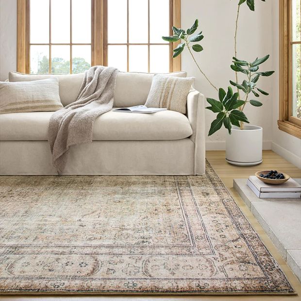 Loloi II Margot Collection Antique Sage Area Rug | Antique Farmhouse