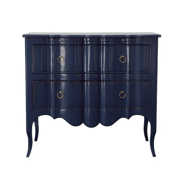 blue scalloped dresser Furniture Classics Delamar Chest quality furniture with flawless Birthday_Outfit Diane von Furstenberg Women's UK Size:18 light blue dresser