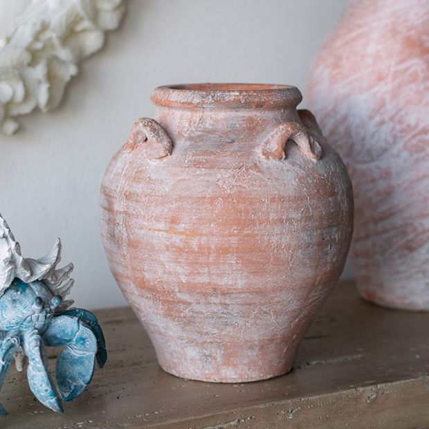 Textured Terracotta Amphora Vase | Antique Farmhouse