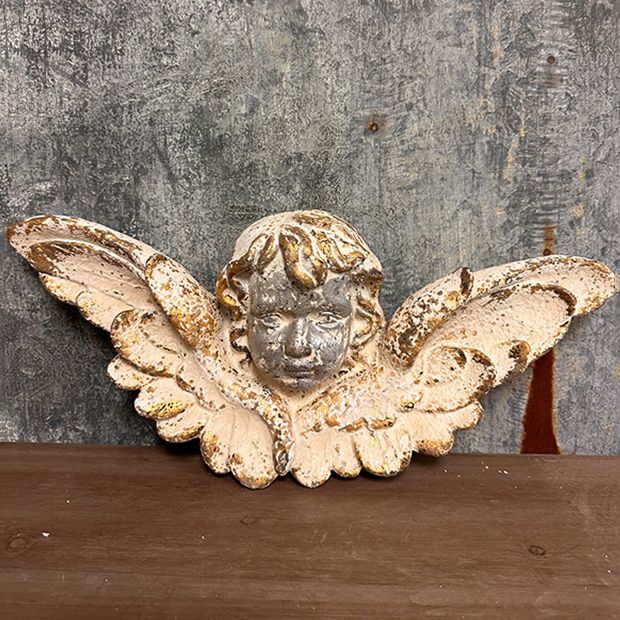 アンティーク雑貨 Angel Wall Decorations Weathered Angel Wall Decor | Antique Farmhouse