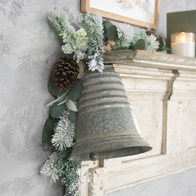 11 Inch Galvanized Metal Bell