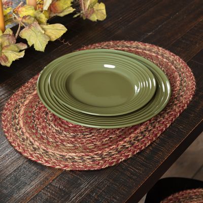 Primitive Farmhouse Jute Placemats Set of 6