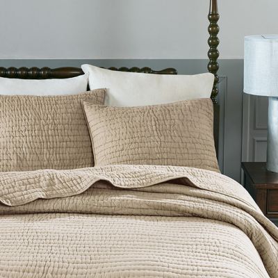 3 Piece Hand Quilted Classic Cotton Quilt Set