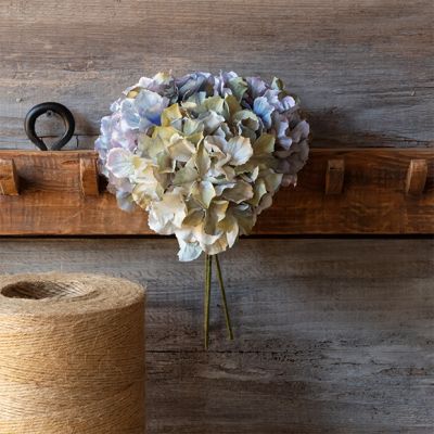 3 Stem Blue Hydrangea Stem Bundle