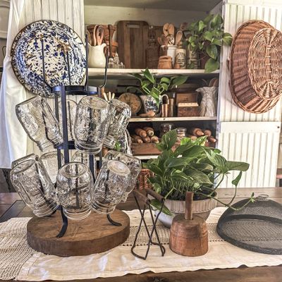 3 Tier Tabletop Bottle Drying Tree