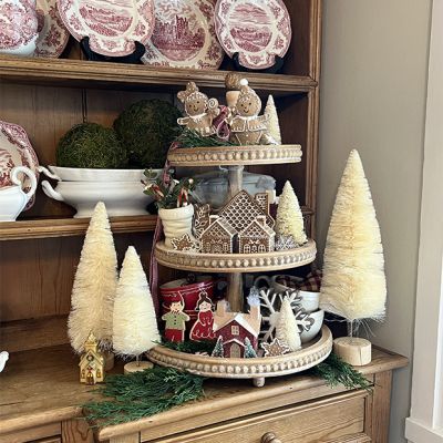 3 Tier Wooden Display Stand