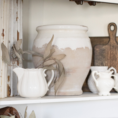 Crackle Glaze Planter Pot 9 Inch