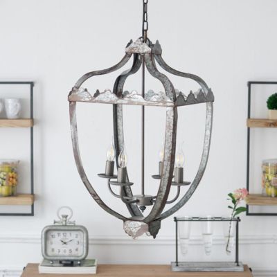 4 Light Vintage Inspired Chandelier