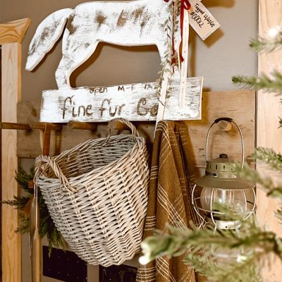 4 Piece Handled Olive Picking Storage Basket Collection