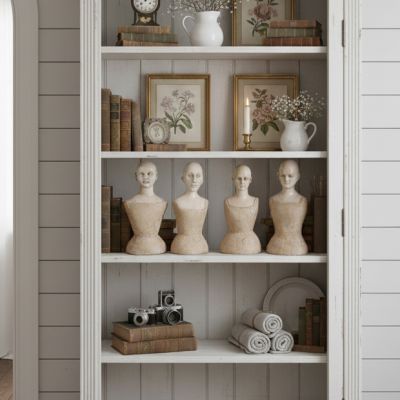 4 Piece Tabletop Mannequin Form Set