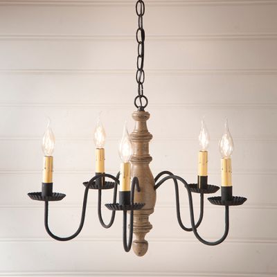 5 Arm Country farmhouse Chandelier