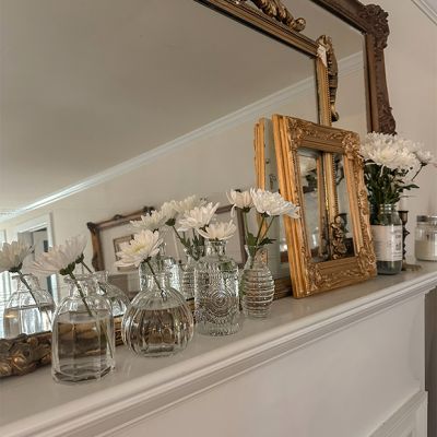 5 Piece Perfume Bottle Vases