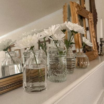5 Piece Perfume Bottle Vases