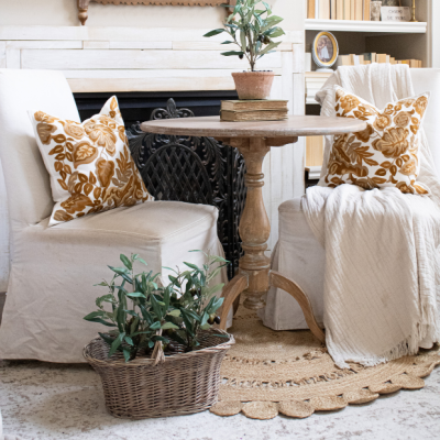 Rustic Farmhouse Side Table