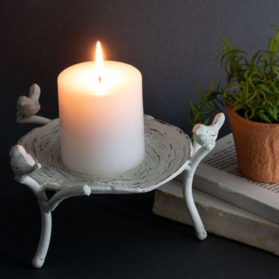 Cast Iron Bird Nest Trinket Tray