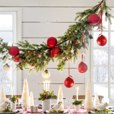 6 Inch Antiqued Ruby Matte Glass Ball Ornament