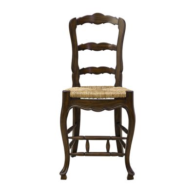 French Country Ladderback Counter Stool