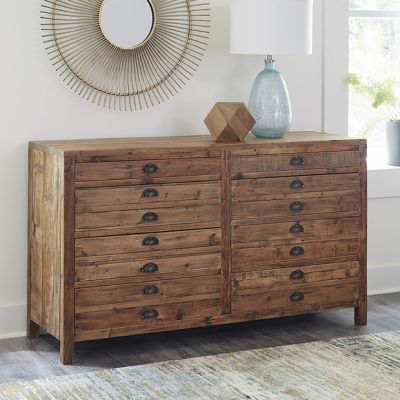 Reclaimed Pine Apothecary Chest