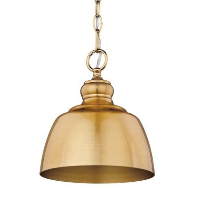 Holmes MBG Mini Pendant in Modern Brushed Gold