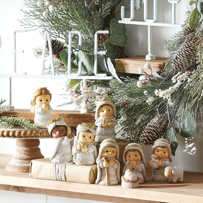 9 Piece Child Nativity Scene
